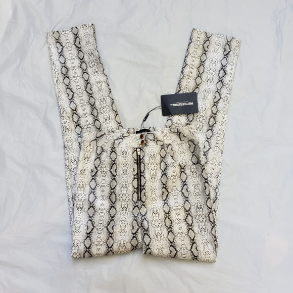 PrettyLittleThing Pants - NWT PrettyLittleThings Pleather Pants .